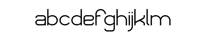 MODERN GIRL-Light Font LOWERCASE