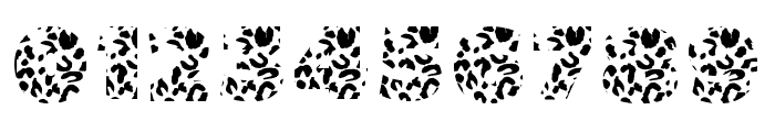 MOM LIFE LEOPARD TEXTURE Font OTHER CHARS