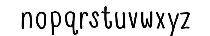 MOMMY BOE Regular Font LOWERCASE