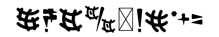 MONAKA Font OTHER CHARS