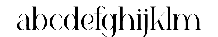 MONARCH Font LOWERCASE