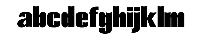 MONETER Regular Font LOWERCASE