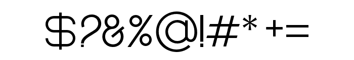 MONICA-Regular Font OTHER CHARS