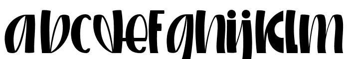 MONKEY ALONE Regular Font LOWERCASE