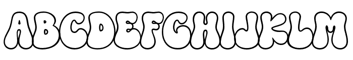 MONLEYOUTLINE-Regular Font UPPERCASE