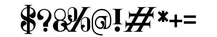 MONOGRAM11 Regular Font OTHER CHARS