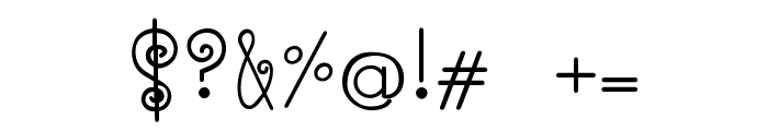 MONOLINE Font Regular Font OTHER CHARS