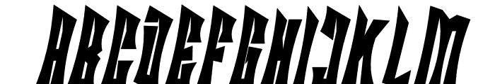 MONOPHONE Font UPPERCASE