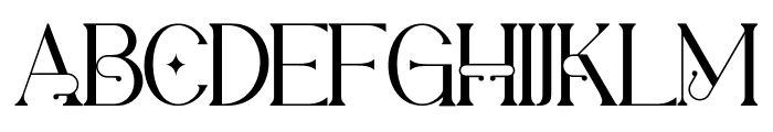 MONOREN GUILD Font UPPERCASE