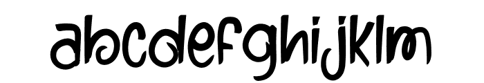 MONTHLY Font LOWERCASE