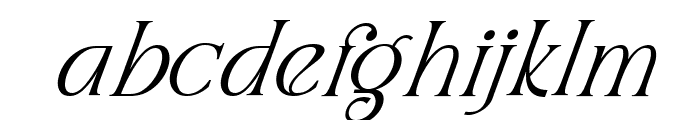 MOONIC italic Font LOWERCASE