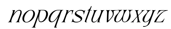 MOONIC italic Font LOWERCASE