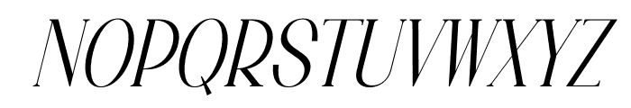 MORATHINE Italic Font LOWERCASE