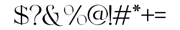 MORGIN ASTERA-Regular Font OTHER CHARS