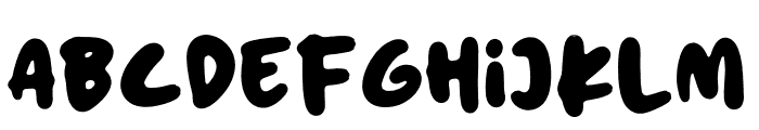 MORN FROGY Font LOWERCASE