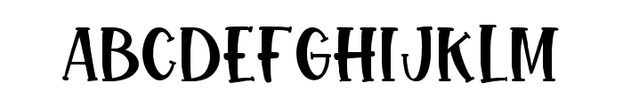MORNINGCRAFT-Regular Font LOWERCASE