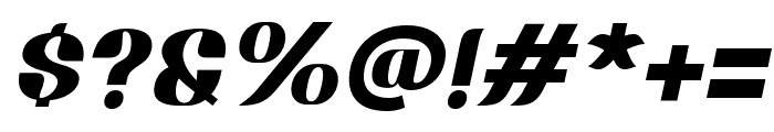 MOSANG-ExtraBoldSlanted Font OTHER CHARS