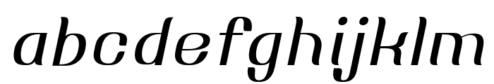 MOSANG-ExtraLightSlanted Font LOWERCASE
