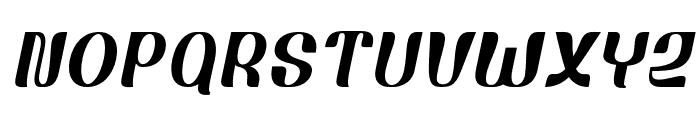 MOSANG-MediumSlanted Font UPPERCASE