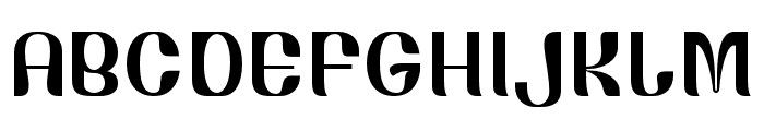 MOSANG-Regular Font UPPERCASE