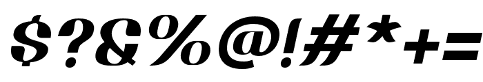 MOSANG-SemiBoldSlanted Font OTHER CHARS