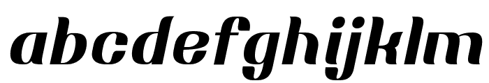 MOSANG-SemiBoldSlanted Font LOWERCASE