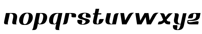 MOSANG-SemiBoldSlanted Font LOWERCASE