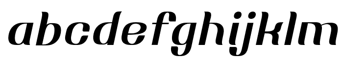 MOSANG-Slanted Font LOWERCASE