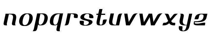 MOSANG-Slanted Font LOWERCASE