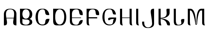MOSANG-Thin Font UPPERCASE