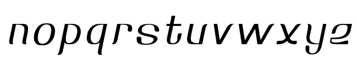 MOSANG-ThinSlanted Font LOWERCASE