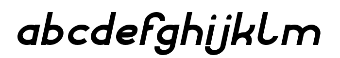 MOTION GRAPHIC Italic Font LOWERCASE
