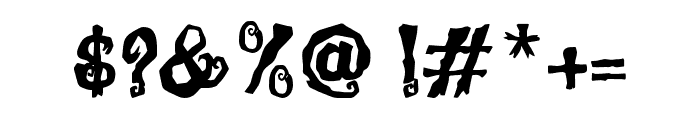 MOZIMBE Font OTHER CHARS