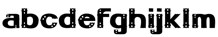 MRECAIL-Regular Font LOWERCASE