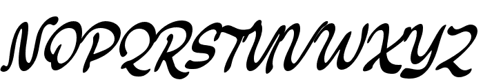 MT Mondieste Thin Font UPPERCASE