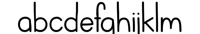 MTF Elementary Type Font LOWERCASE