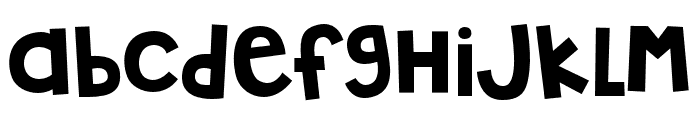 MTF Jumpin' Jack EXT Color Font LOWERCASE