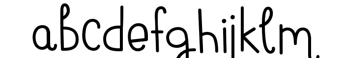 MTF Noted Font LOWERCASE