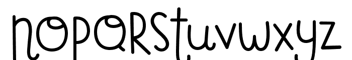 MTF Noted Font LOWERCASE