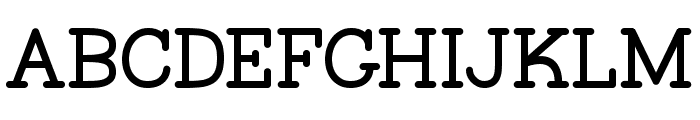 MTF Typewriter Classic Font UPPERCASE