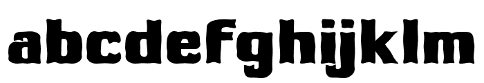 MURETON-Regular Font LOWERCASE