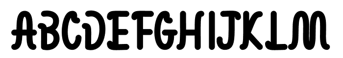 MUSHROM SANS Font UPPERCASE