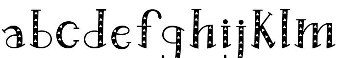 MYHONEY-Triangle Font LOWERCASE