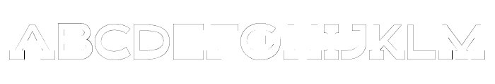 Macallan Typeface Outline Font UPPERCASE