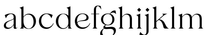 Machille-Regular Font LOWERCASE