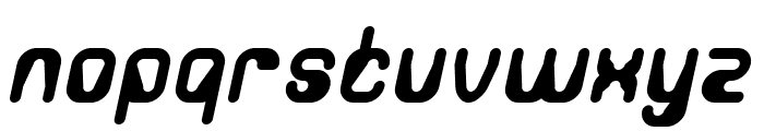 Machine Intelligence Italic Font LOWERCASE