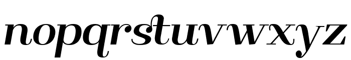 Mackie Italic Font LOWERCASE