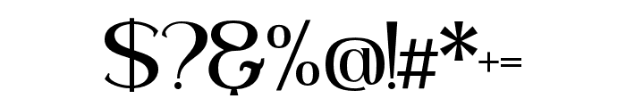 Mackle Serif Regular Font OTHER CHARS