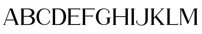 Mackle Serif Regular Font UPPERCASE