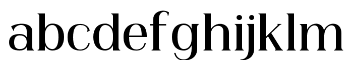 Mackle Serif Regular Font LOWERCASE